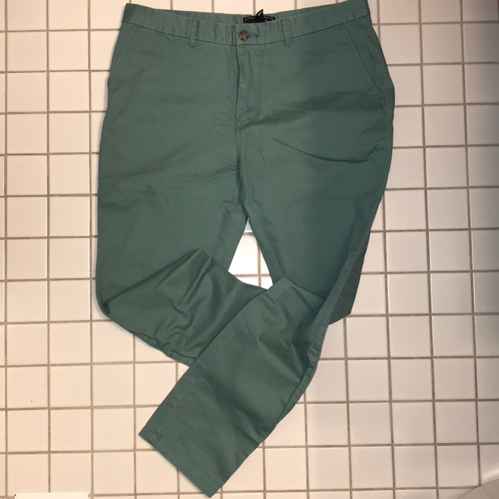 Forever 21 Men Turquoise Chino